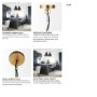 65465 - Fenton  18.0L x 18.0W x 23.0H Black W/Antiqued Gold Accents Pendant Light