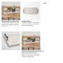 67036 - Alfred 35L x 16W Natural Wooden Herringbone Rectangular Tray