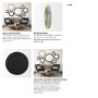 67048 - Sprocket Mirror 35" Round Natural Brown Wood Frame Mirror