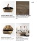 67092 - Esagono Octagonal Gold Metal-Clad Reclaimed Wood Coffee Table w/ Storage