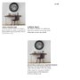67190 - Oliver Black Metal/Glass Caged Table Candle Holder 