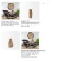 67247 - Allen III Tall Natural Wooden Base Oval Vase