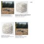 67586 - Tapir Beige Cotton Argyle Pattern Square Pouf 