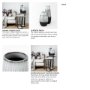 67672 - Tanami I Tall Dark Brown/White Ceramic Vase 