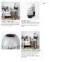 67673 - Tanami II Short Dark Brown/White Glazed Ceramic Vase