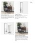 67699 - Abigail I Large Gunmetal Gray Metal Table Candle Holder 