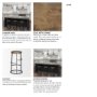 67903 - Neo 26.3" Seat Height Brown Wood Seat Black Metal Frame Stool
