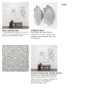67908 - Miranda Set of 2 Stamped Metal Lotus Flower Wall Decor