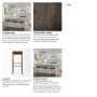 67991 - Givens 30.25"H Seat Height Brown Wood Seat Gold Metal Base Stool