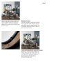 68002 - Josi 19" Brown Wood and Black Metal Frame Mirror