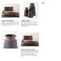 68013 - Sefina I Small Brown/Black Patterned Ceramic Vase