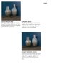 68045 - Onega II Tall Gradient Blue Glass Gourd Style Vase 