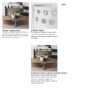 68097 - Larissa Set of Two White Ceramic Hollow Pattern Vases 