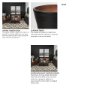 68102 - Luanda Small Black/White Large Ceramic Vase 