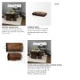 68149 - Durone (Set of 2) Brown Wooden Live Edge Serving Trays