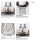 68156 - Shandra I Small Glass w/Metal Wire Snakeskin Pattern Table Candle Holder