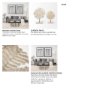 68169 - Kamara I (Small) 12L x 4W White Washed Wood W/Antiqued Silver Botanical Decorative Object