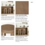 68211 - Brahma 30" Total Height White Washed Wood Stool