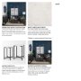 68240 - Lucas III (Set of 2) 15L x 15W; 12L x 12W White Marble W/Black Iron Frame Accent Tables