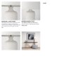 68340 - Melanie 17.0L x 17.0W x 30.5H White Shade W/White Base Table Lamp