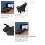68406 - Taurus II 9L x 4W Black Cast Aluminum Bull Decorative Object