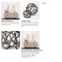 68412 - Sphaira II Large 7L x 7W Silver Cast Aluminum Decorative Tree Branch Orb