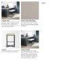 68444V - Frodo 26.5H Seat Height White Fabric Seat Black Metal Base Stool