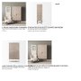 68476 - Excelsior II 68.1" H Light Brown Wood Gold Iron Base Storage Cabinet 