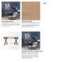 68488 - Steinbeck 61L x 28.75W x 30H Light Brown Wooden Iron Frame Office Desk
