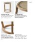 68502 - Hubbard I 22L x 22W Light Brown Wood Round Top W/Glass Accent Table 