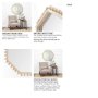 68525 - Torquay 33L x 33H Natural Wood Octagon Frame Mirror