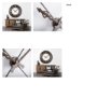 68526 - Newcastle 56.5" Giant Oversize Industrial Wall Clock