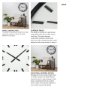 68530 - Derby 24" Round Oversize Modern Wall Clock