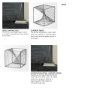 68535 - Rochon 8L x 8W Gray Metal Decorative Cube