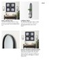 68557 - Katherine Wall Mounted Mirror w Glass Bottle for Botanicals or Floral