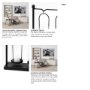 68601 - Erlen Black Metal Hanging Votive Five Candle Table Candle Holder 