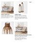 68613 - Sisko I Short Rustic Brown White Ceramic Vase
