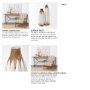 68614 - Sisko II Tall Rustic Brown White Ceramic Vase