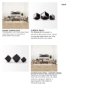 68620 - Mayweather (Set of 3) Black Geometric Ceramic Cubes