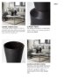 68631 - Laforge Black Ceramic Vase