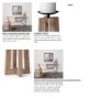 68636 - Astra Large Light Brown Wood Pedestal Base Table Candle Holder