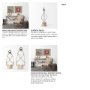 68637 - Zain I Small Brown Wooden Vintage Inspired Candle Holder Lantern
