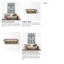 68639 - Louis Set of 2 Natural Wood Slated Nesting Trays 