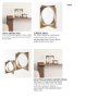 68662 - Lima II (Large) 10L x 10W Gold Geometric Decorative Object