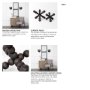 68671 - Carollan II (Large) 9L x 9W Black Geometric Wood Ball Jack