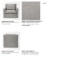 68724 - Denly III 38 X 38.25 X 34.5 Flint Gray Slipcover Upholstered Arm Chair