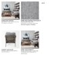 68727 - Olympus V Castlerock Grey Fabric Wrapped Brown Wooden Frame Accent Chair 