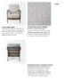 68728 - Olympus VI Frost Grey Fabric Wrapped Wooden Frame Accent Chair 