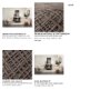 68730 - Allium Dark Brown Handwoven Wool Cylindrical Pouf