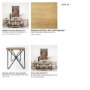 68754-AB - Papillion III 66L x 16W Blonde Wood And Iron Dining Bench 